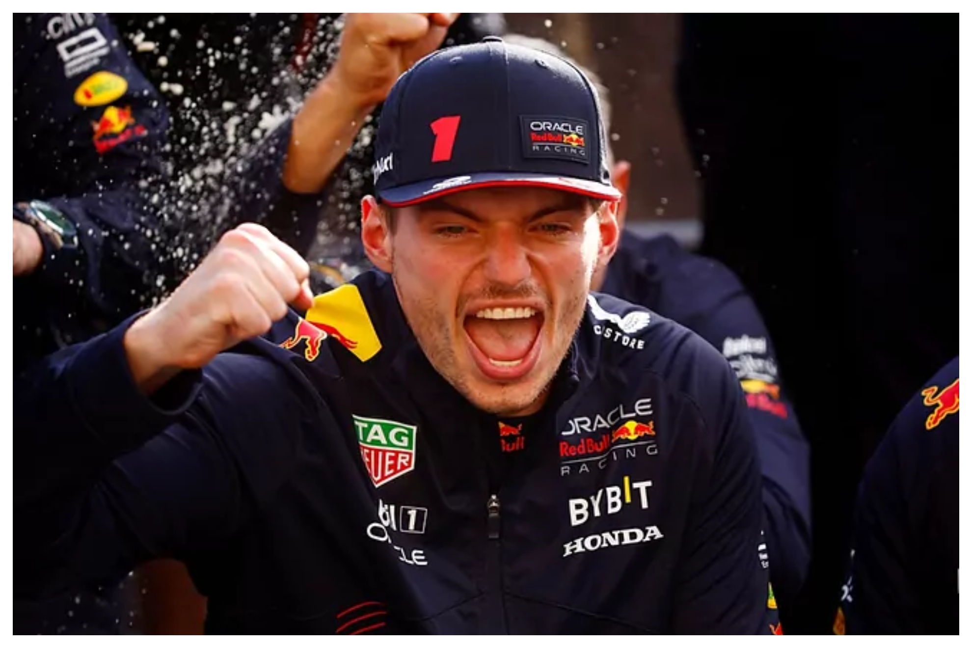 Verstappen celebra un triunfo