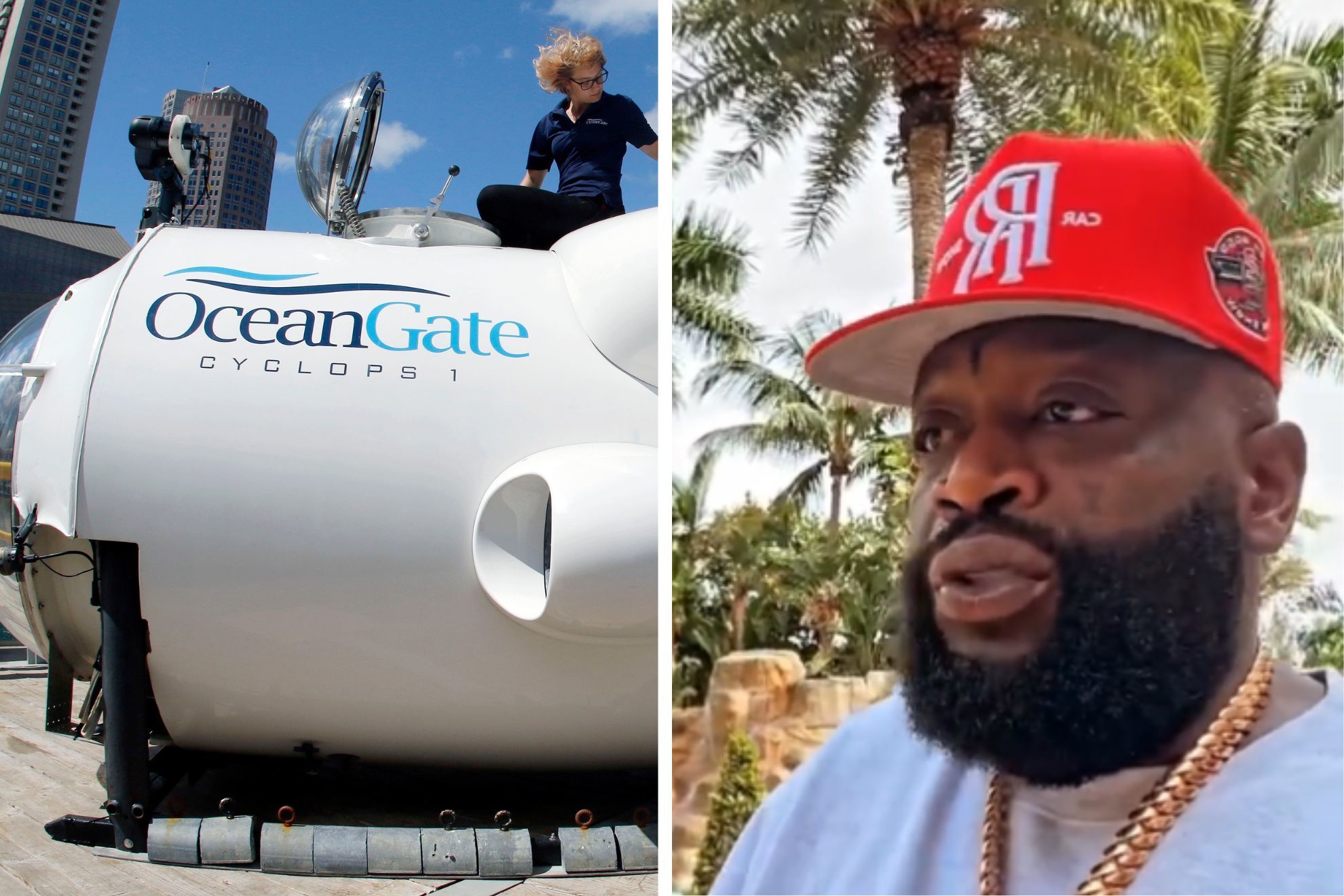 Rick Ross is no 'seaologist' but explains how he would've saved Titanic sub